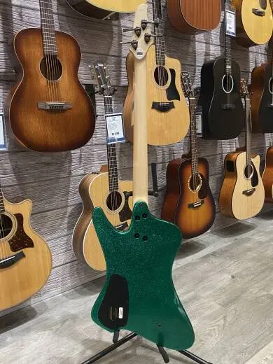 Dingwall D-ROC 4 Gloss Metalflake Aquamarine 2